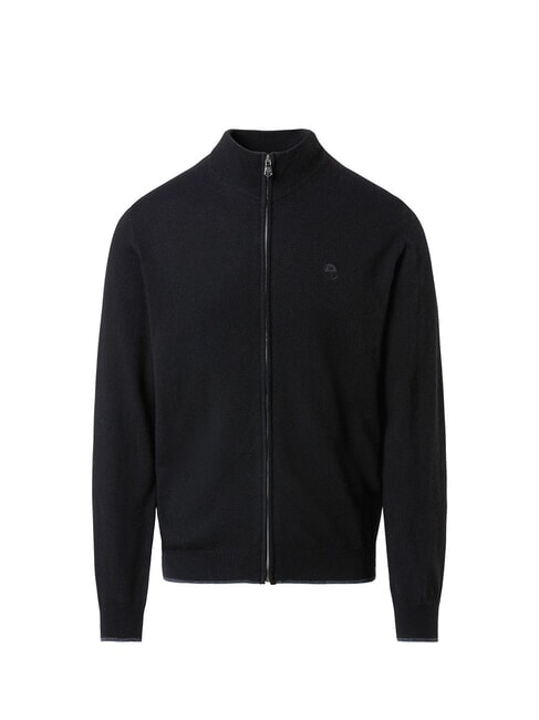 NORTH SAILS 12GG Sweter czarny - Koszulki męskie
