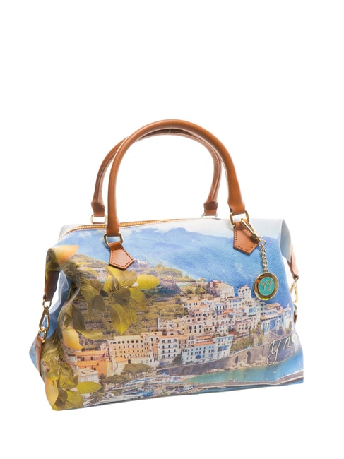 YNOT YESBAG SPECIAL Torba na bagażnik wybrzeże cytrynowe - Torby damskie