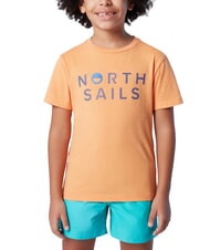 NORTH SAILS STRIPED KIDS Koszulka z kr&oacute;tkim rękawem mandarynki - Koszulka dziecięca - 1