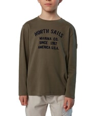 NORTH SAILS GRAPHIC KIDS Koszula bawełniana z długim rękawem - Koszulka dziecięca