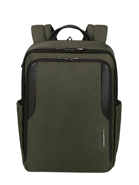 SAMSONITE XBR 2.0  Plecak na laptopa 15,6" liście zielone - Plecaki na laptopa do pracy