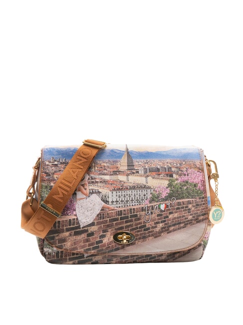 YNOT YESBAG Torba na ramię z klapką Turyn - Torby damskie