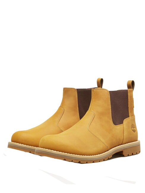 TIMBERLAND REDWOOD FALLS MID  Skórzane botki pszenica - Buty męskie