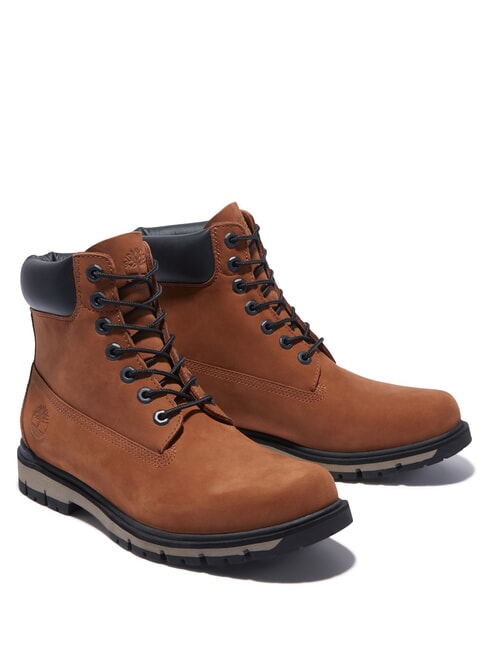 TIMBERLAND RADFORD MID  Wodoodporne skórzane botki siodło - Buty męskie
