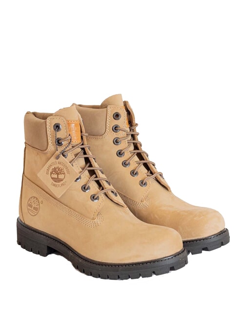 TIMBERLAND 6 INCH Skórzane botki średni beżowy nubuk - Buty męskie
