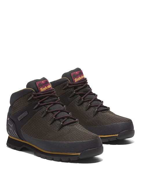 TIMBERLAND EURO SPRINT MID  Wodoodporne buty  siatka średniobrązowa - Buty męskie