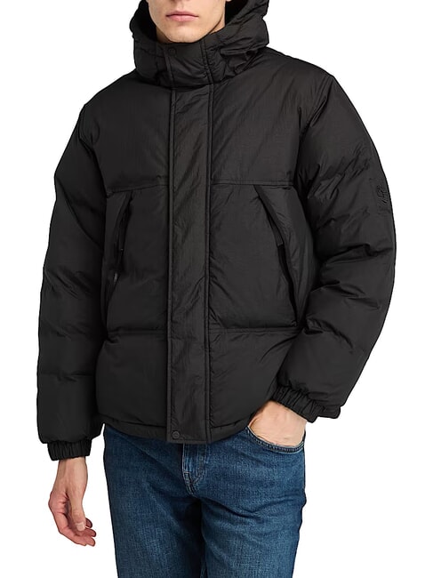 TIMBERLAND HOWKER Kurtka puchowa wodoodporna CZARNY - Kurtki puchowe męskie