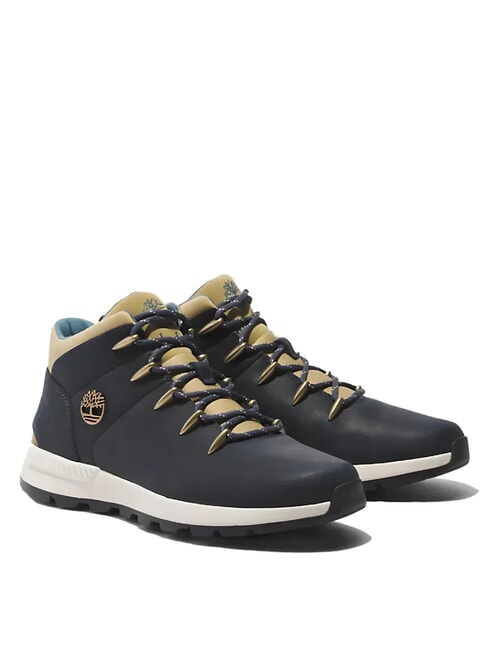 TIMBERLAND SPRINT TREKKER MID  Buty trekkingowe ciemnoniebieski, pełnoziarnisty - Buty męskie