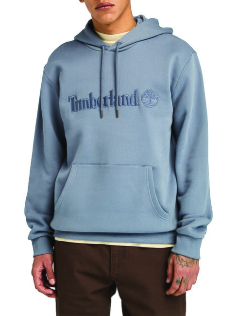 TIMBERLAND EMBROIDERY TONAL Bluza z kapturem szary folkstone - Bluzy męskie