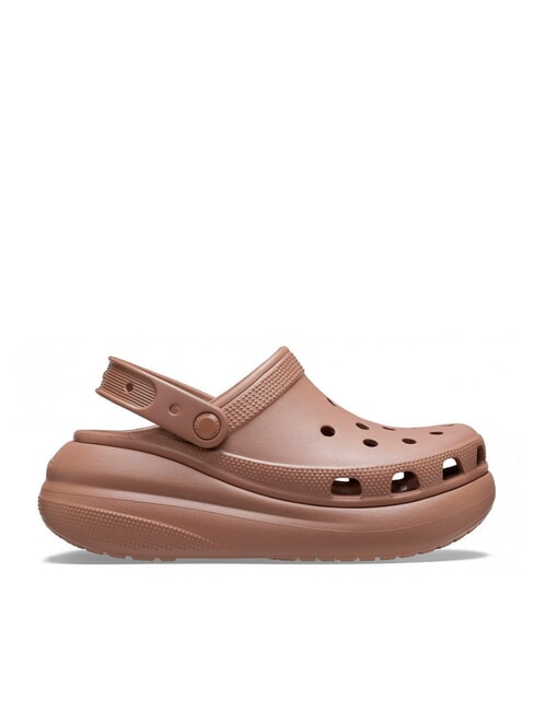 CROCS CLASSIC CRUSH CLOG Kapcie typu chodaki na platformie mleko - Buty uniseks