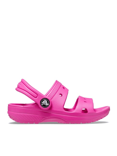 CROCS CLASSIC CROCS SANDAL T Kapcie z paskami sok - Buty dziecięce