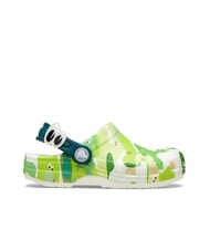 CROCS CLASSIC GLOW SLIME MONSTERSCGT Sabot kapciowy - Buty dziecięce