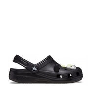 CROCS CLASSIC GLOW BLACK CAT CLOG T Sabot kapciowy - Buty dziecięce