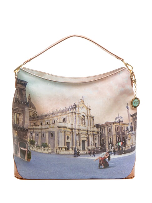 YNOT YESBAG SPECIAL Torba na ramię typu hobo katedra w katanii - Torby damskie
