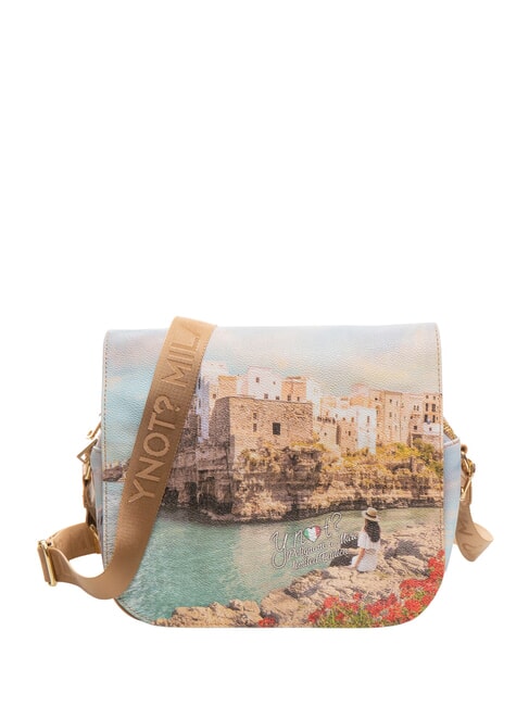 YNOT YESBAG Torba na ramię z klapką polignano - Torby damskie