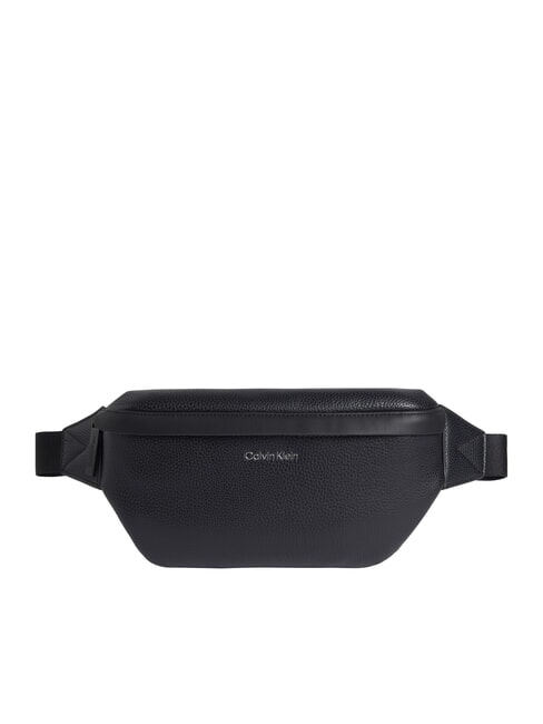 CALVIN KLEIN CK MUST Nerka z metalowym logo na czarno - Marsupium
