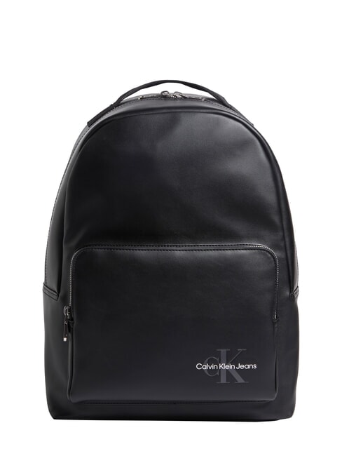 CALVIN KLEIN CKJ MONO LOGO Plecak na laptopa 15" na czarno - Plecaki szkolne i rekreacyjne