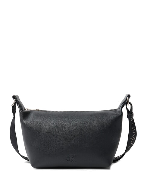 CALVIN KLEIN CKJ ULTRALIGHT Torba na ramię z logo na czarno - Torby damskie
