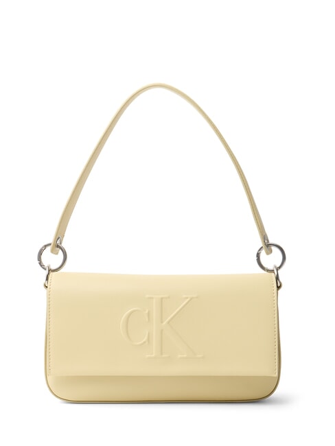 CALVIN KLEIN SCULPTED  Torba na ramię pasternak - Torby damskie