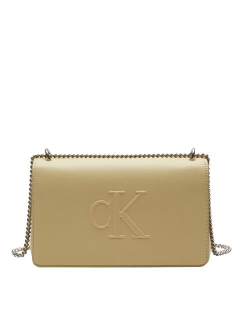 CALVIN KLEIN SCULPTED EW Torba na ramię / torba crossbody pasternak - Torby damskie
