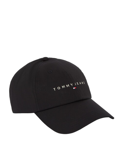 TOMMY HILFIGER TJM LINEAR LOGO Czapka z daszkiem czarny - Włosy