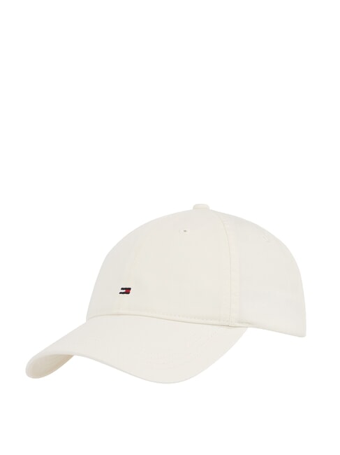 TOMMY HILFIGER ESSENTIAL FLAG  Czapka z daszkiem płatek kości słoniowej - Włosy