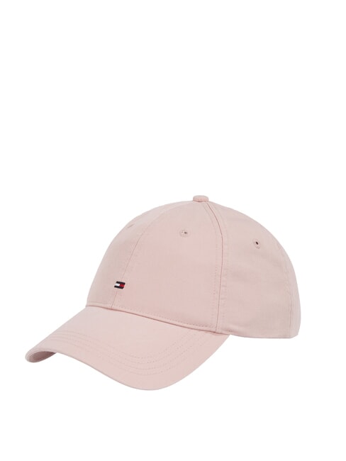 TOMMY HILFIGER ESSENTIAL FLAG  Czapka z daszkiem mglisty róż - Włosy