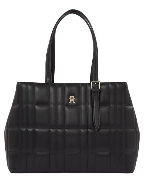 TOMMY HILFIGER TH FEMININE  Torba na ramię czarny - Torby damskie