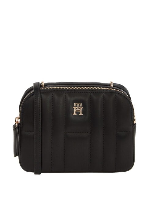 TOMMY HILFIGER TH FEMININE  Miniaturowa torba na aparat na ramię czarny - Torby damskie