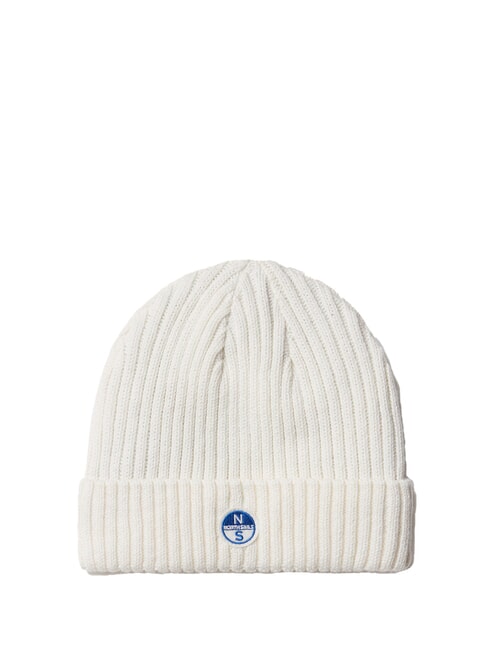 NORTH SAILS BEANIE LOGO Kapelusz z mankietem ptasie mleczko - Włosy