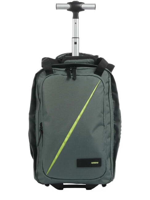 AMERICAN TOURISTER TAKE2CABIN S Plecak na kółkach pod siedzeniem ciemny las - Plecaki szkolne i rekreacyjne