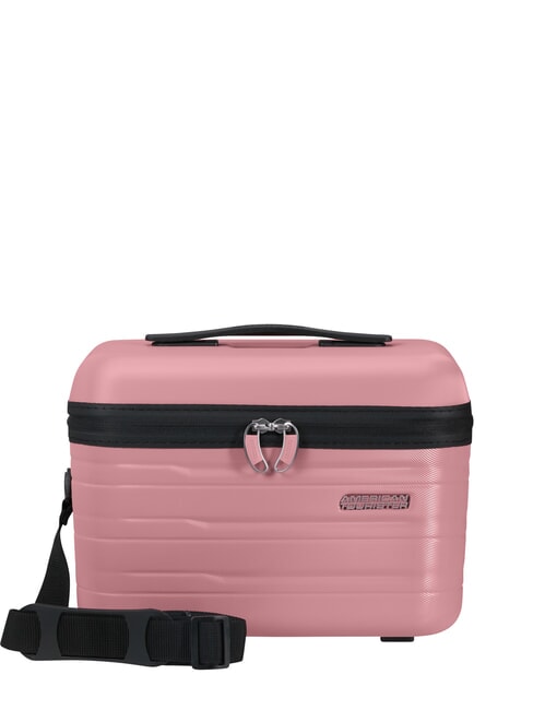 AMERICAN TOURISTER FLASHLINE Twarda kosmetyczka z paskiem na ramię liliowy różowy - Kosmetyczka