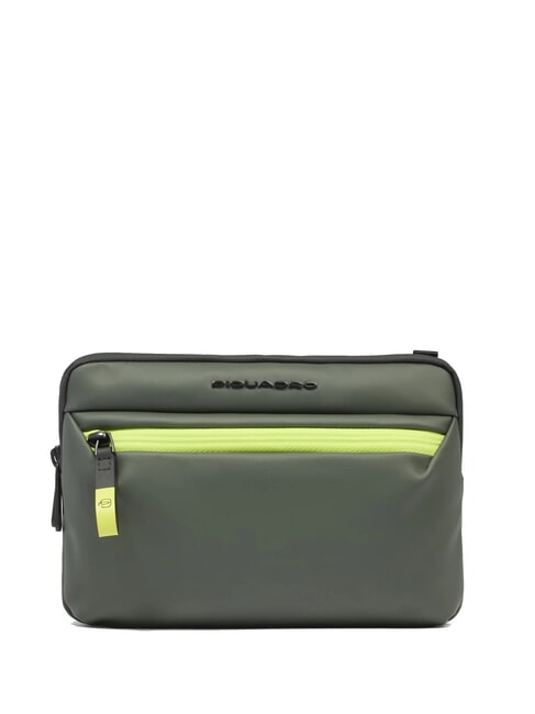 PIQUADRO CORNER SPECIALE GOMMATO Etui na iPada®mini ZIELONY - Uchwyt i organizer na tablet