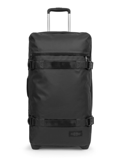 EASTPAK TRANSIT'R M WP Średni wózek wodoodporny plandeka czarna2 - Wózki półsztywne