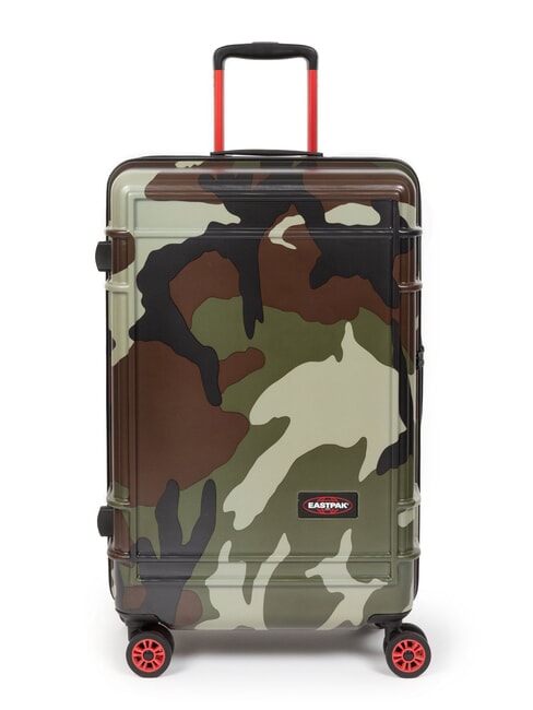 EASTPAK RESIST'R ZIP M Wózek średni kamuflaż - Wózki twarde