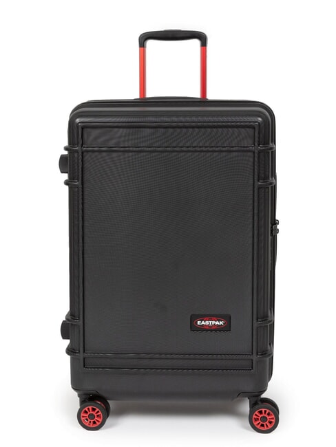 EASTPAK RESIST'R ZIP M Wózek średni CZARNY - Wózki twarde