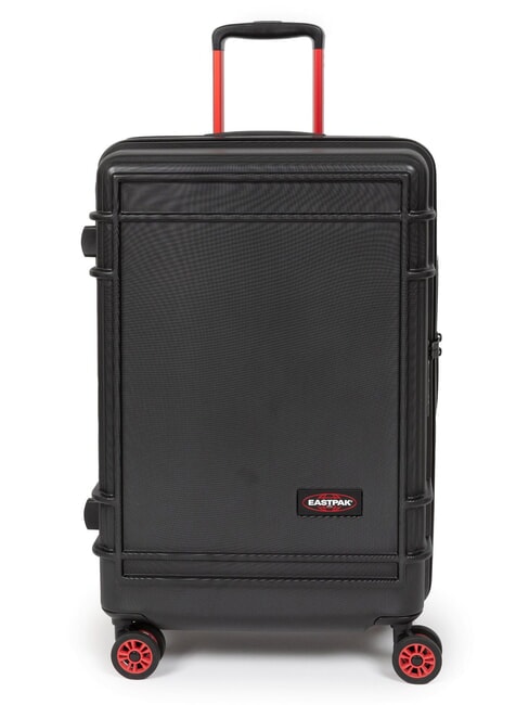 EASTPAK RESIST'R ZIP L Duży wózek CZARNY - Wózki twarde