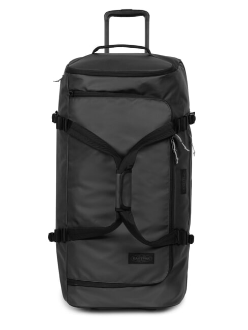 EASTPAK DUFFEL PACK WHEEL L Duża, wodoodporna torba podróżna na kółkach plandeka czarna2 - Wózki półsztywne