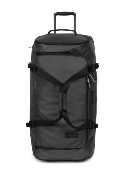 EASTPAK DUFFEL PACK WHEEL M Średniej wielkości wodoodporna torba podróżna na kółkach plandeka czarna2 - Wózki półsztywne