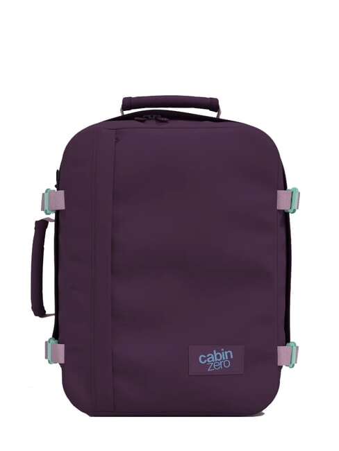 CABINZERO CLASSIC 28L Plecak podróżny pod siedzenie fiolet o północy - Plecaki szkolne i rekreacyjne