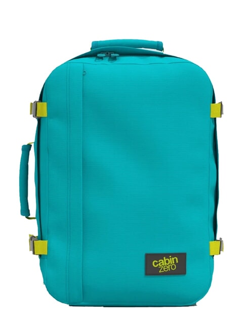CABINZERO CLASSIC 36L Plecak podróżny pod siedzenie laguna wodna - Plecaki szkolne i rekreacyjne