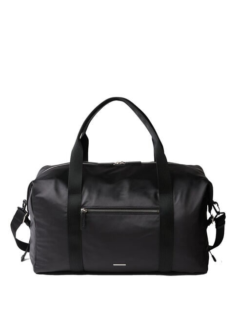 CALVIN KLEIN CKJ SLEEK Duża torba podróżna z paskiem na ramię na czarno - Mnóstwo
