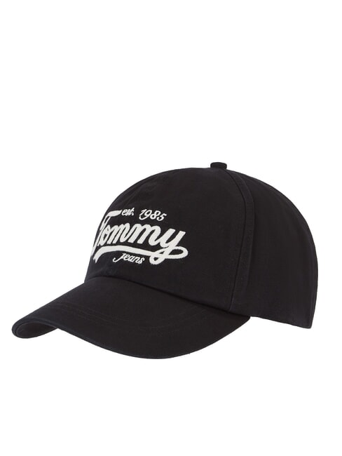 TOMMY HILFIGER TJM ARCHIVE SCRIPT Czapka baseballowa czarny - Włosy