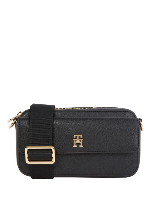 TOMMY HILFIGER TH DISTINCT  Mała torba na ramię czarny - Torby damskie