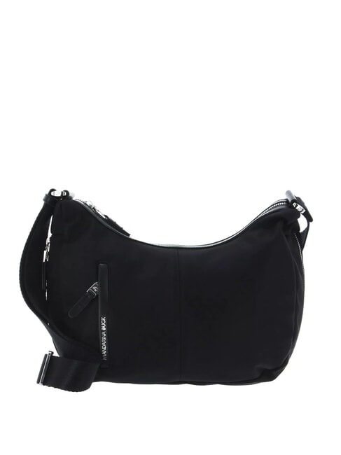 MANDARINA DUCK HUNTER Rozszerzalna torba na ramię CZARNY - Torby damskie
