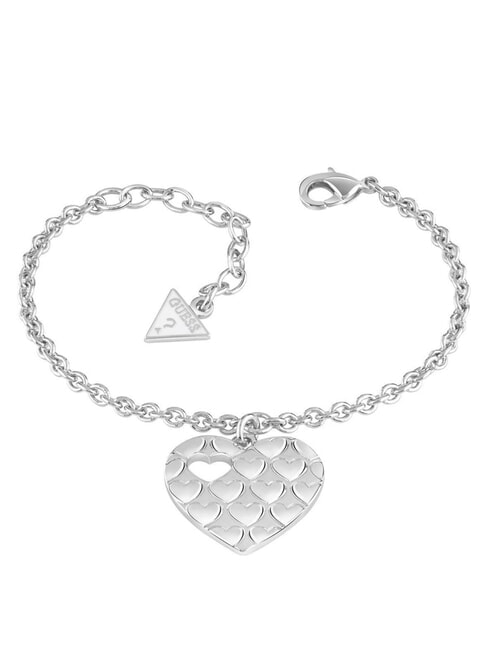GUESS HEART DEVOTION Bransoletka srebrny - Bransoletki damskie
