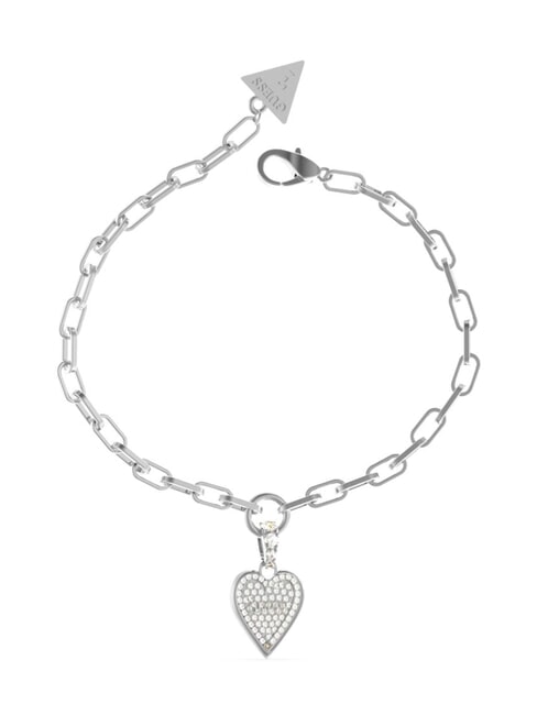 GUESS LOVE ME TENDER  Bransoletka SREBRNY - Bransoletki damskie