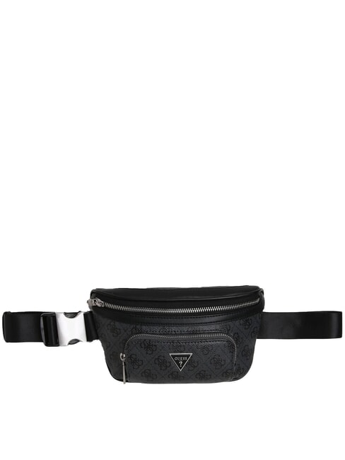 GUESS MILANO Torebka z nadrukowanym logo CZARNY - Marsupium