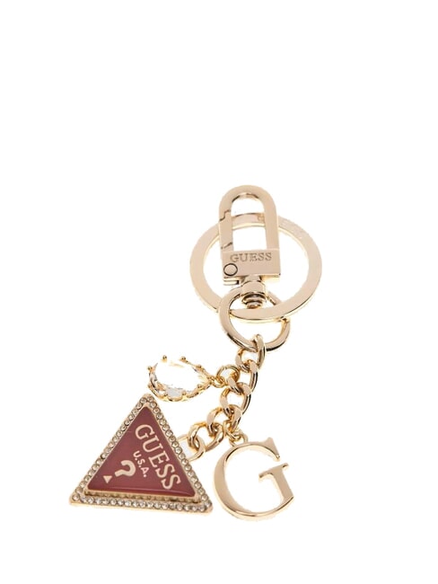 GUESS TRIANGLE Brelok granat - Brelok