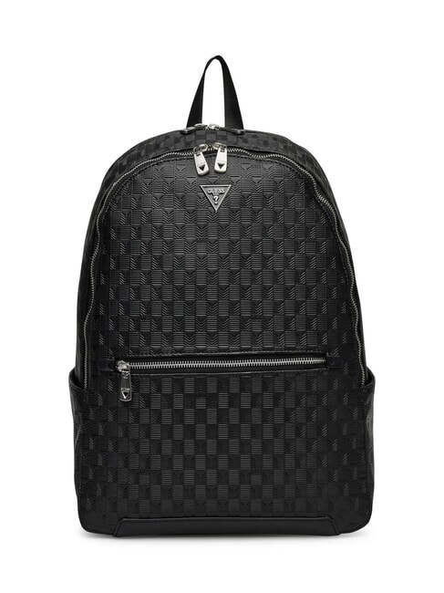 GUESS TORINO  Plecak na laptopa 14" CZARNY - Plecaki na laptopa do pracy